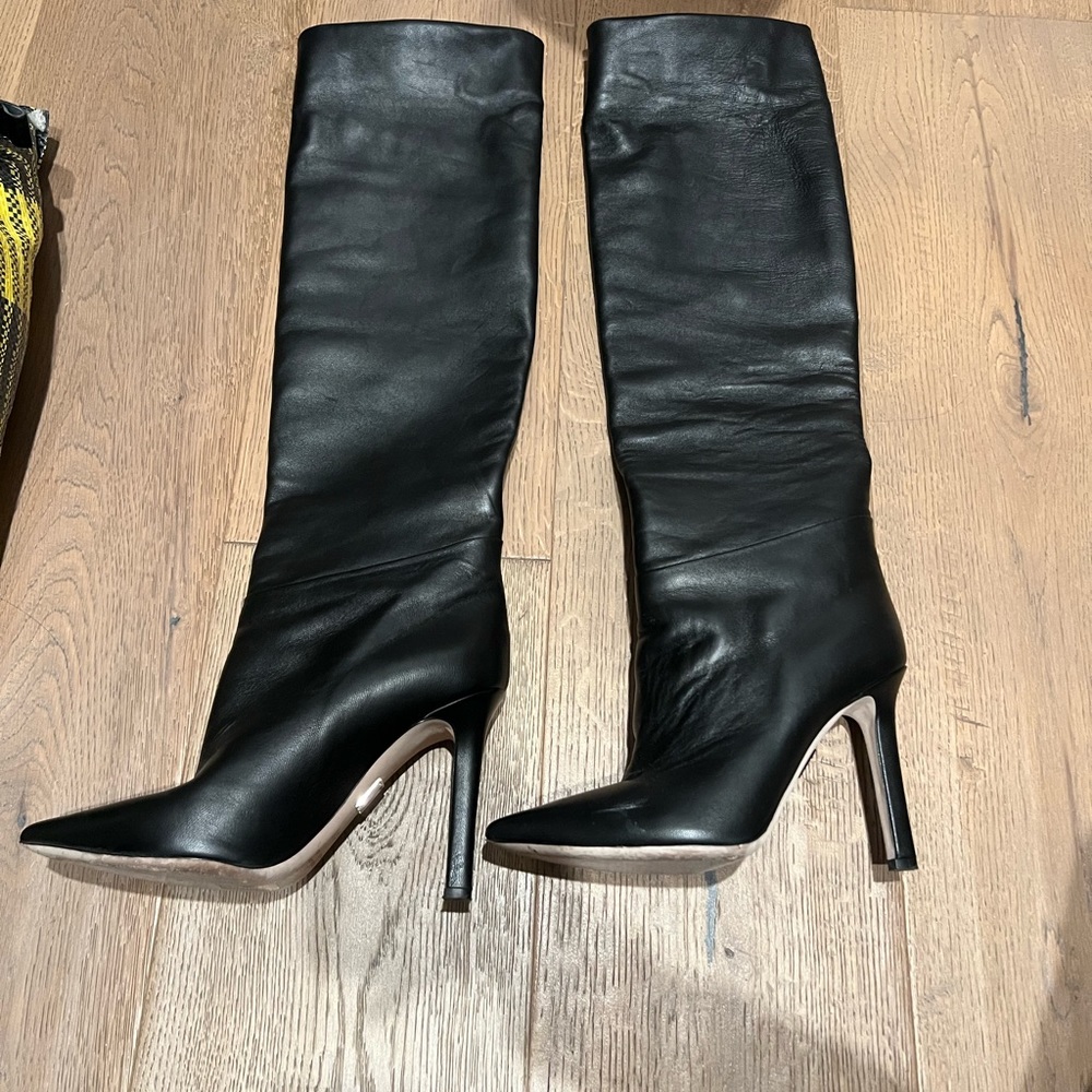 TAMARA MELLON black knee high boots 6.5
